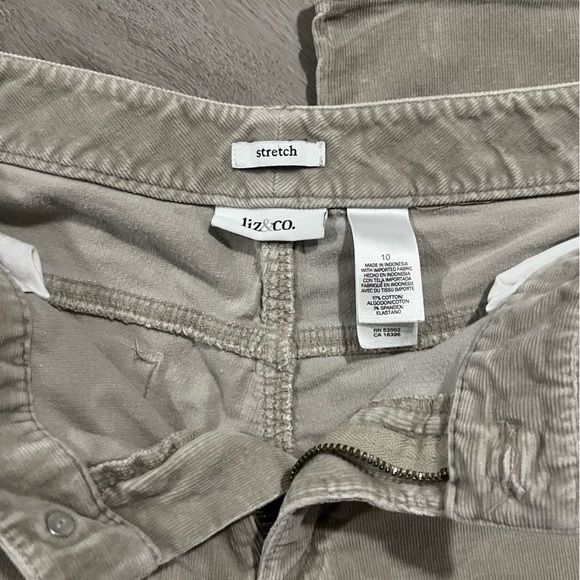 Cream Corduroy Pants - Picture 5 of 5